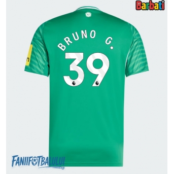 Newcastle United Bruno Guimaraes #39 Tricou Fotbal Replică 2025-26 Barbati Deplasare